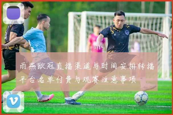 雨燕欧冠直播渠道与时间安排转播平台名单付费与观赛注意事项